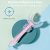2 Pcs Kids U Shaped Toothbrush 360° Oral Teeth Cleaning