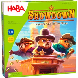HABA Showdown Long Finger on Nimble Paws, Collectible Game, from 10 Years for 2-4 Players