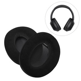 Annadue Ear Pads for Professional Replacement Ear Pads for WH-H910N WH-H900N Headphones, Protein Leather Memory Foam Ear Pads Cover (Black)