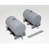 Knightwing Storage Tanks 72mm x 2 - OO Gauge Plastic