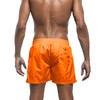 TUVEKE Orange Men's Swim Trunks 5" Quick Dry Beach Shorts