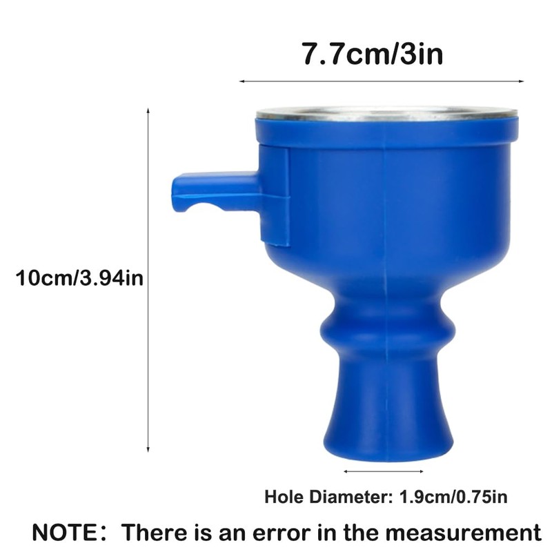 2 Pcs Hookah Bowl,Drawer Design Hookah Silicone Bowl With Heat