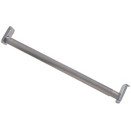 The Hillman Group 852652 30-Inch to 48-Inch Adjustable Closet Rod 1-Inch Diameter, Zinc Plated