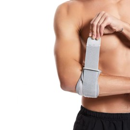TRAKKAPRO adjustable compression elbow support for sports and recovery- Comfortable fit for Golf/ Tennis elbow and every day activities for Men and Woman.
