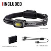 Coast RL10R 750 Lumen Rechargeable LED Headlamp with Variable Light
