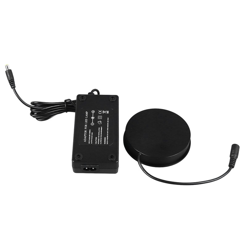 Microscope Bottom Light LED Adjustable Illumination Round Light Source 90‑260V