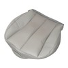 GXARTS Driver Side Bottom Replacement Leather Seat Cover Gray Compatible