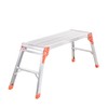RockRain Aluminum Workbench Step Stool: Foldable Portable Platform with Locking