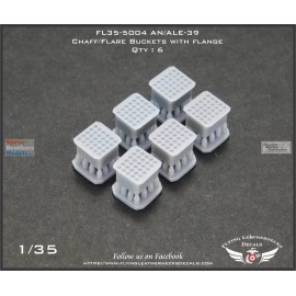 Flying Leathernecks ORDFL355004 1:35 Flying Leathernecks - AN/ALE-39 Chaff/Flare Buckets with Flange