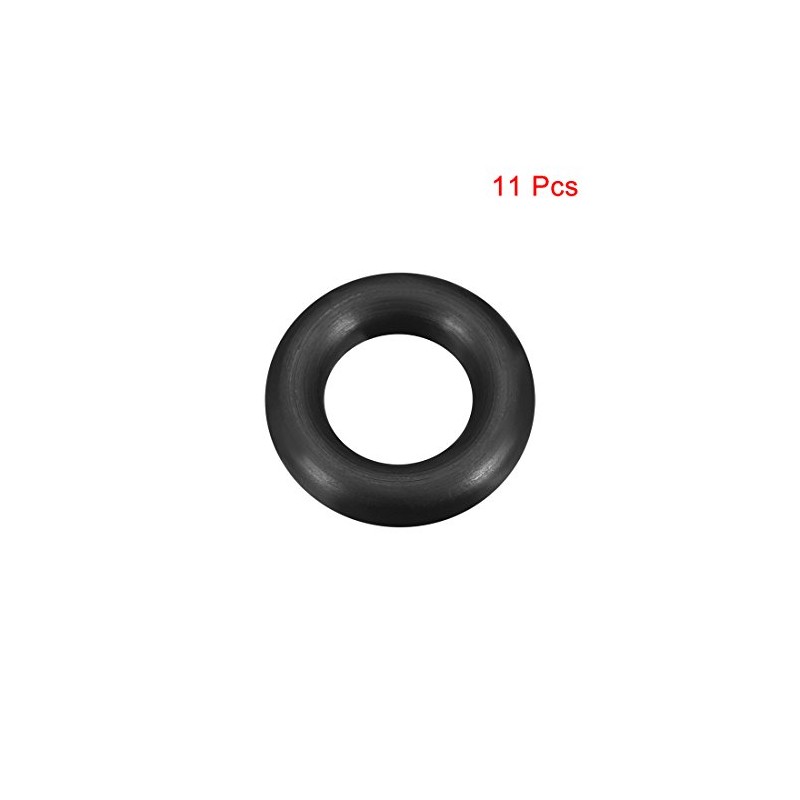 sourcing map Pack of 11 O-rings nitrile rubber seal 15