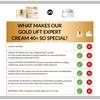 EVELINE COSMETICS GOLD LIFT EXPERT 40+ FACE FIRMING CREAM SERUM