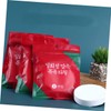 Baluue 1 Pack Disposable Towels for Travel Red Compressed Wipes