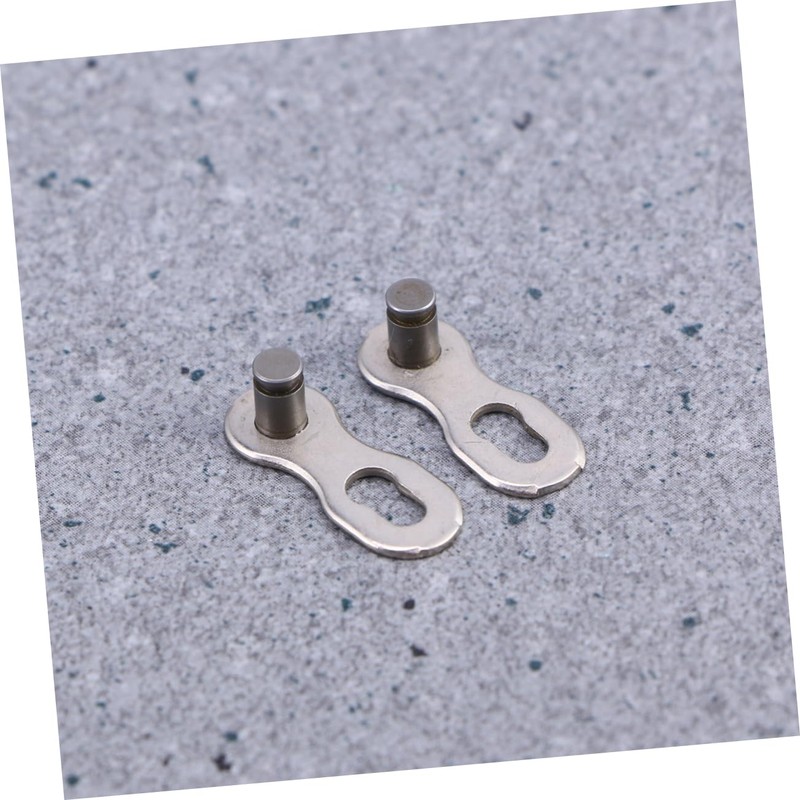 Kisangel 2sets 10 Speed Bike Chain Missing Link Stainless Steel