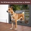 PETLESO Large Dog Door for Screen Door, Easy Install Lockable