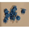 Kit 20 Pezzi Bottoni Fissaggio Targa Portatarga in Plastica per
