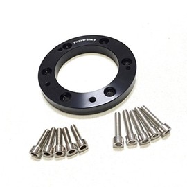 0.5" Forever Sharp Black Conversion Plate; to Install 5 Hole Wheel to 6 Hole Adapter