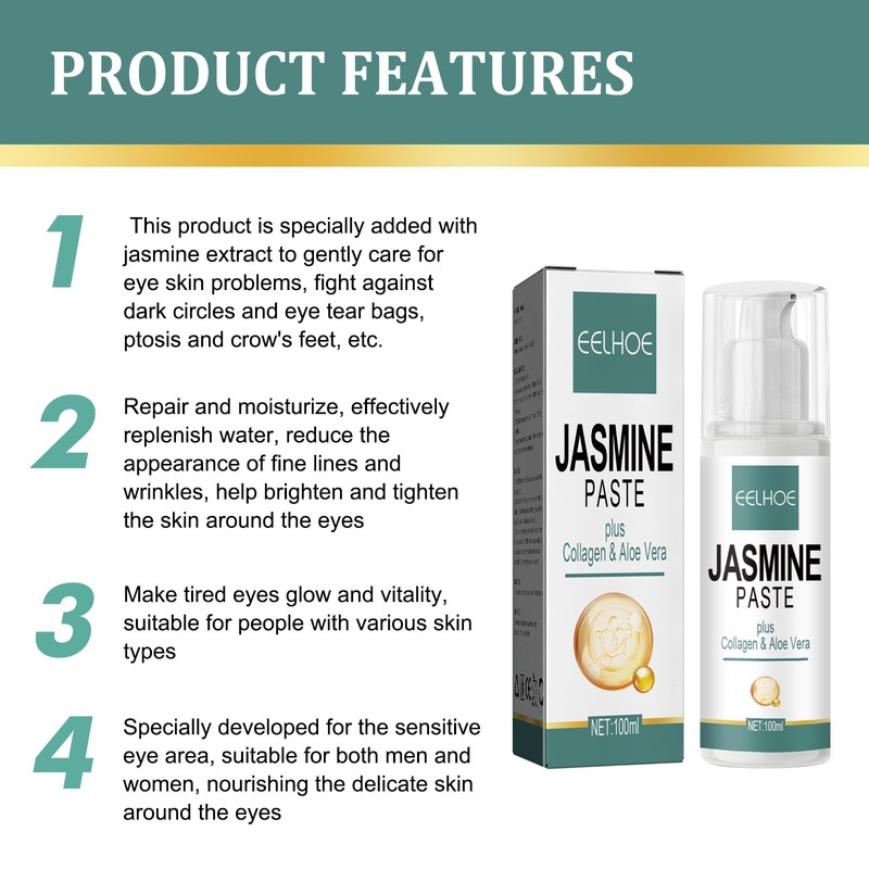 Jasmine Ointment for Dark Circles, Jasmine Ointment Eye Cream with