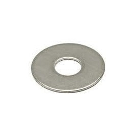 Stainless Steel M6 / 6mm X 18mm Flat Repairs Penny Washers Mudguard Fender Washer 6mm Hole and 18mm Out Side Large Diameter