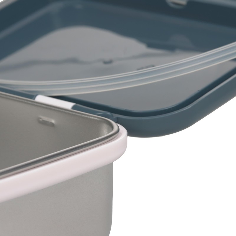 LÄSSIG Children's Lunch Box Stainless Steel Lunch Box Breakfast Box