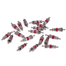 Levando Car Valve Core Set - 4 Pieces - Valve Inserts for Tyre Valves, Schrader Valve Set Valve Cores for Vehicles, Ideal as Tyre Tool or Accessory for Tyre Fitting
