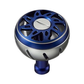 Daiwa Slp Works SLPW Collar Aluminum Round Knob, Size M, Silver Blue