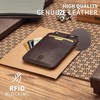 URBAN CREW RFID Blocking Slim Wallet for Men – Genuine