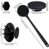 Juego de Cepillos de Baño SQLMTAU 4 Piezas con Mango