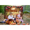 Alltten 70.8''x47.2'' Apple Orchard Backdrop Apple Backdrop F332