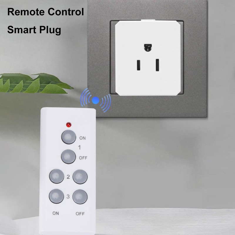 Remote Control Outlet, Electrical Light Switch, Plug in Wall Plug