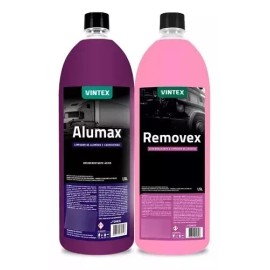 Vonixx Alumax Aluminum Cleaner + Removex Chassis Degreaser  2x1.5L/2x53 Oz