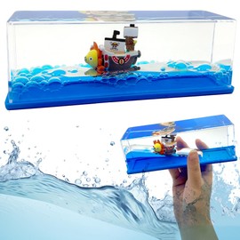 One Piece Thousand Sunny Ship, Unsinkable Pirate Ship, One Piece Cruise Ship, One Piece Cruise Ship, One Piece Merch, for Car Decoration, Table Decoration, Gifts for Fans