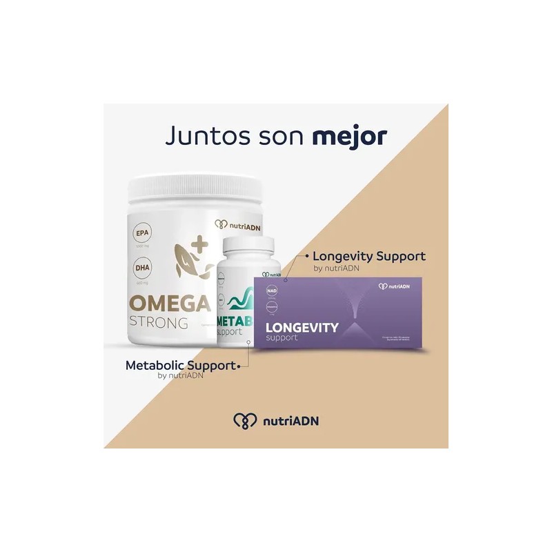 Omega 3 Strong Epa, Dha, Dpa Aceite De Pescado 1000mg