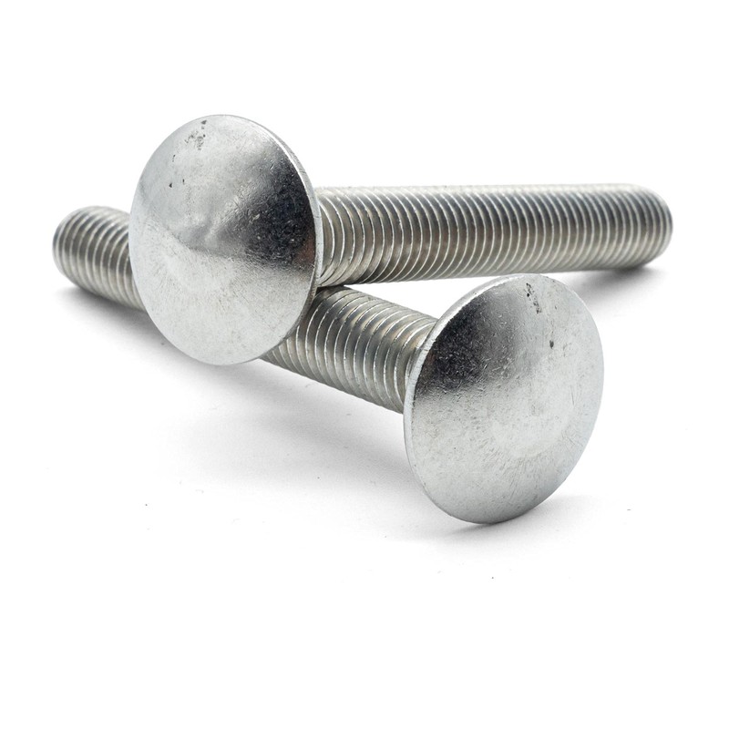 Hippo Hardware M6 (6mm X 25mm) Carriage Bolts Cup Square
