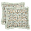 Ridhi Modern Farmhouse Pillow Covers Decorative Cotton Throw Pillow Covers