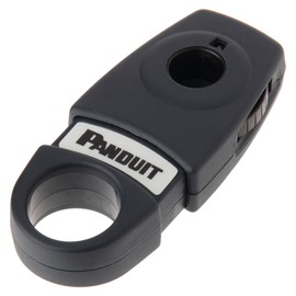 Panduit CJAST - Herramienta ajustable para pelar cables con una sola mano, color negro
