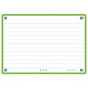 Flash Cards, Ruled with Green Frame, A6, Pack of 80