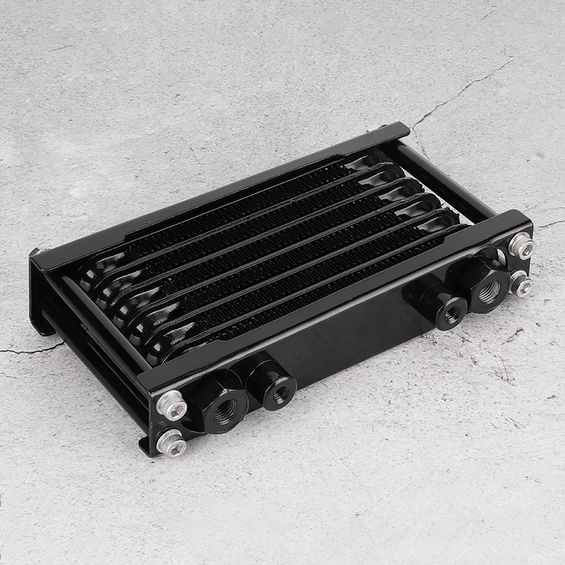 Engine Oil Cooler Universal Cooling Radiator Fit for Monkey Car