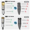 EMK XLR Microphone Cable, XLR Male to XLR Female 3