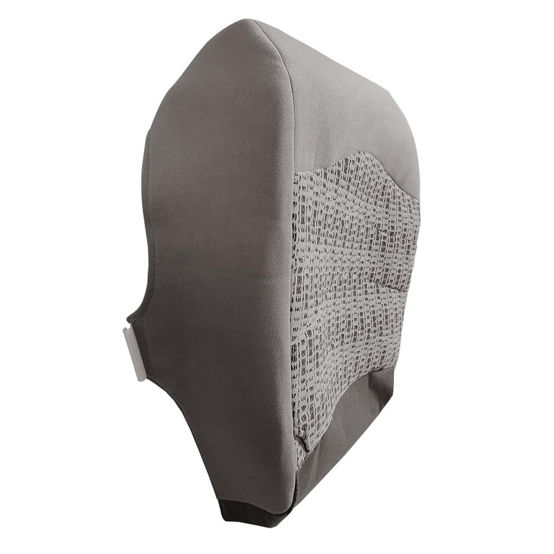 UINIEBOOM Passenger Bottom Cloth Seat Cover, Replacement Gray Front Passenger