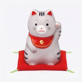 Yakushi Kiln Maneki Neko (Sabatora Naka), Lucky Come (Includes Lucky Sticker)