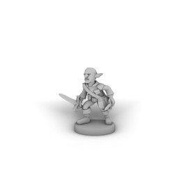 Deep Gnome Rogue Tabletop DND Gaming Miniature