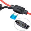 E-TING 14 Gauge Fuse Holder - 14 AWG Inline Fuse