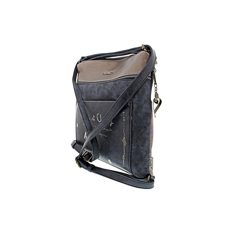 Anekke Schultertasche Rucksack Studio Bag Convertible Into Backpack Multicolor mehrfarbig