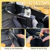 SlowTon Console Dog Car Seat - Portable Dogs Armrest Booster
