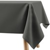 Filumi Tablecloth 120 x 160 cm Grey Washable for Indoor
