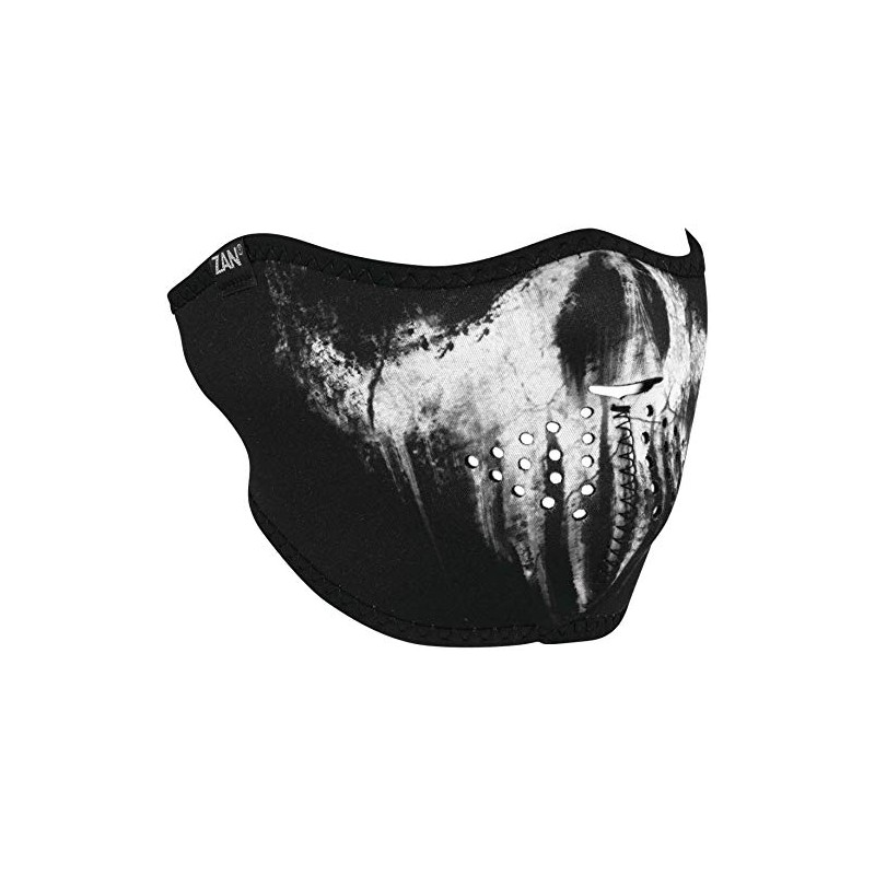 ZANheadgear® Half Mask Neoprene Skull Ghost