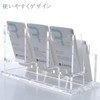 SANRUI Acrylic Business Card Stand Business Card Holder Card Case