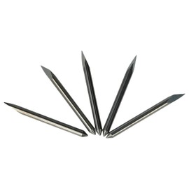 vhbw 5 x Plotter Blades Compatible with Summa Cut D60 U, D60 SE, D620, D60-R FX, D760 Cutting Plotter - 60° Cutting Angle