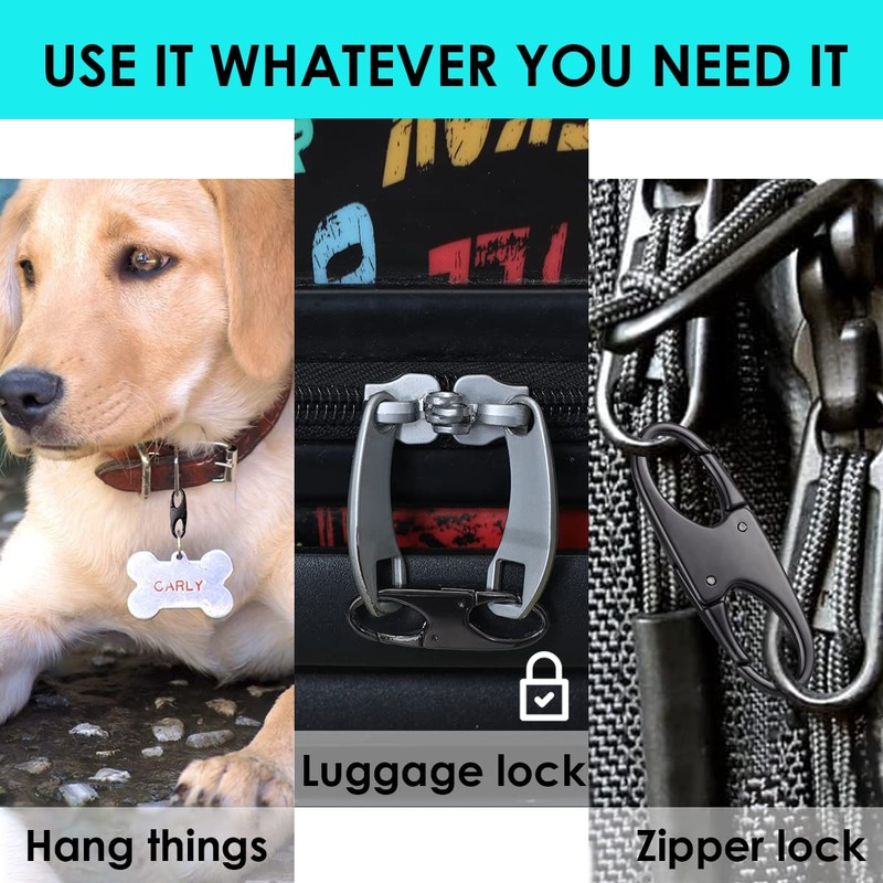Zipper Clip Anti-Theft Lock - Backpack Zipper Lock Keeps Zipper