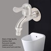 G1/2 Washing Machine Tap Leakage Proof Cold Water Stainless Steel